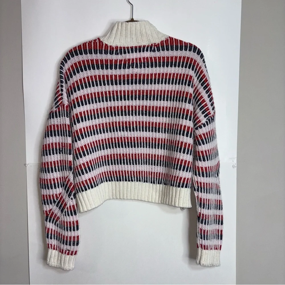 Tommy Hilfiger Red Black Striped Small - Picture 10 of 10